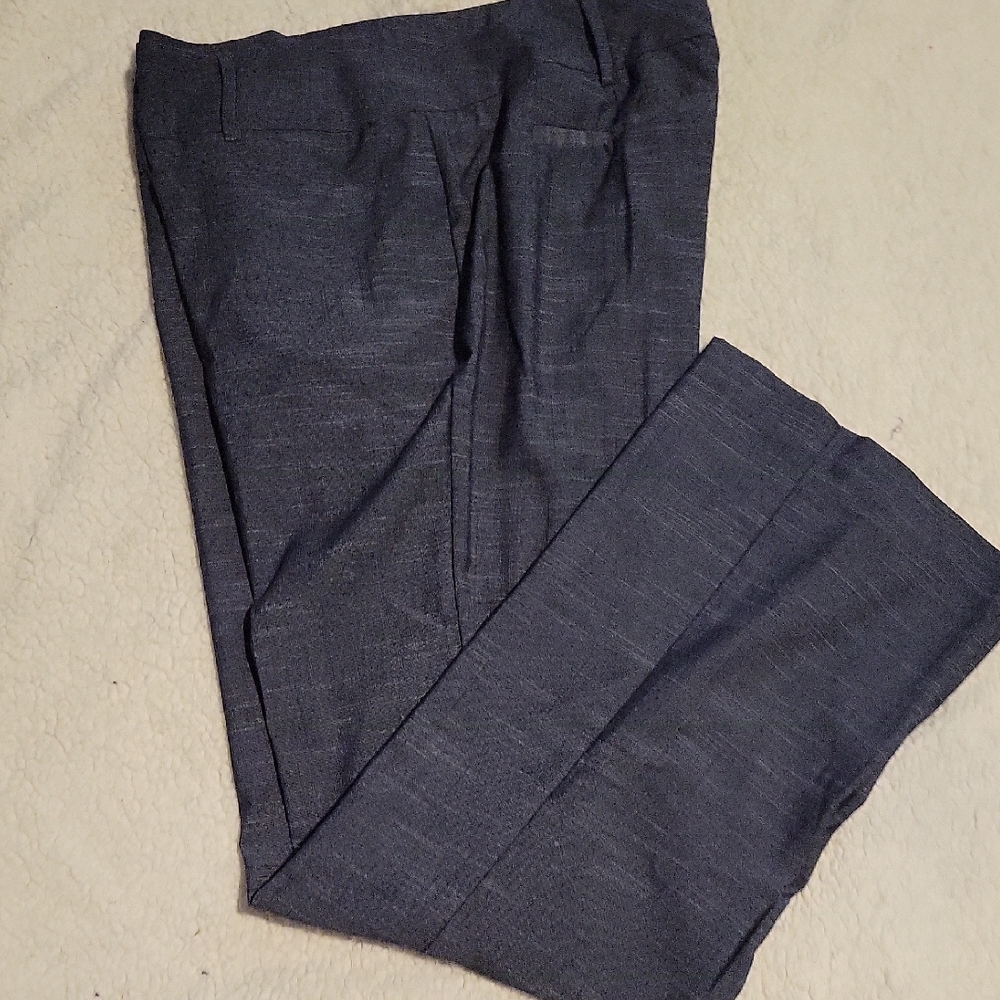 New York & Company Women's Charcoal Dress Trousers